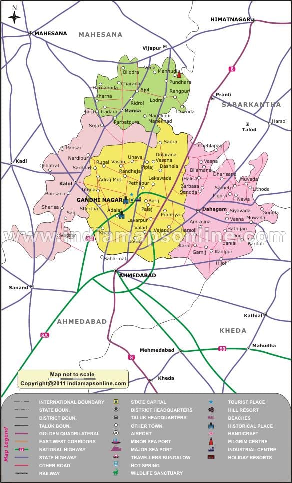 Bangalore gandhinagar carte