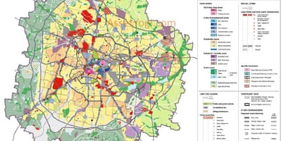 Carte d'utilisation des terres Bangalore