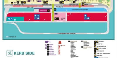 L'aéroport international Kempegowda carte