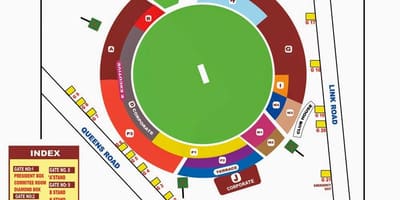 Chinnaswamy stadium plan d'attribution des places