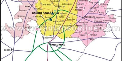 Bangalore gandhinagar carte